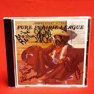Pure Prairie League Greatest Hits CD 1999 Signed